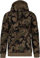 MEN’S Kapucnis felső SWEATSHIRT Olive Camouflage